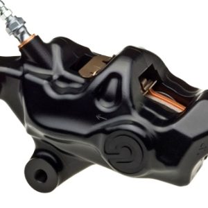 Bremszangen CNC „484“ li./re. Logo schwarz