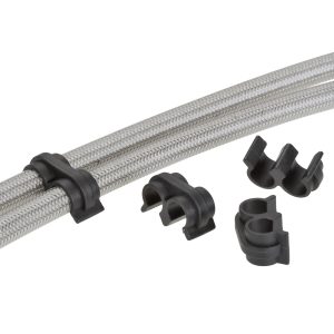 Halteclip für zwei Bremsleitungen