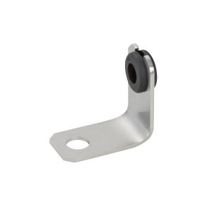 Halteblech 60 mm mit Gummiring