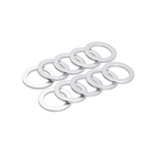 10 x ALU Dichtringe für Stahlflexleitung: M10 / Ø10.2 x Ø15 x 1.5