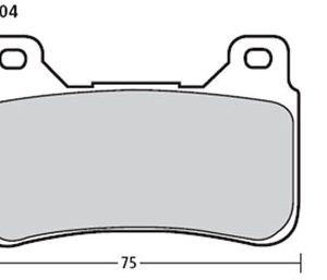 Brembo Bremsbelag M488Z04