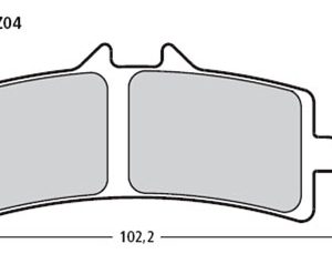 Brembo Bremsbelag M497Z04