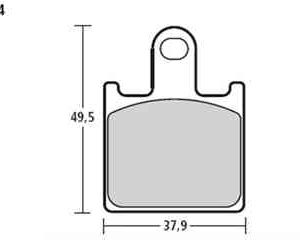 Brembo Bremsbelag M508Z04